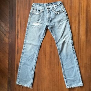 Ariat Men's Faded Blue Straight Jeans